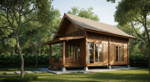 Jual Rumah Kayu Cocok Untuk Hunian, Villa, Dan Resort Di Wilayah Kabupaten Seruyan