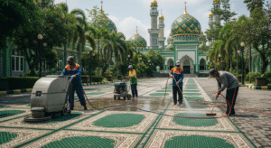Jasa Pembersihan Karpet Masjid Profesional Untuk Area Cipatat Rancabali Bandung